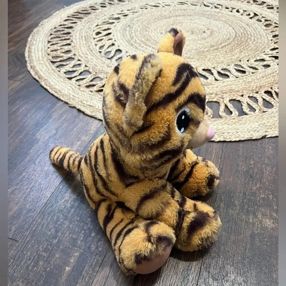 BUILD-A-BEAR WORKSHOP BABW 12" Orange/Black Plush Stuffed TIGER CUB Retired Rare - Picture 5 of 9